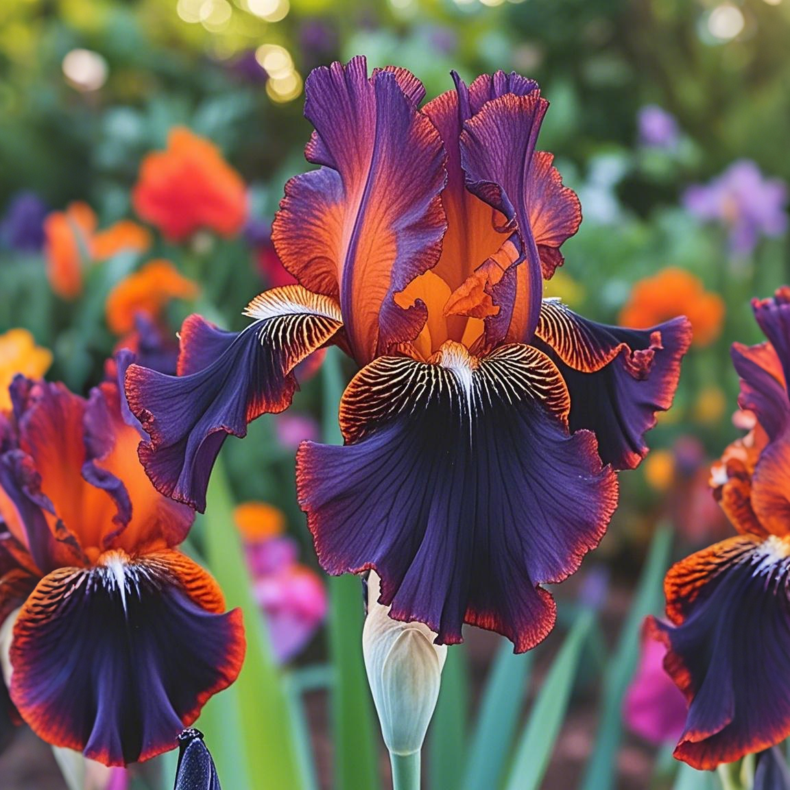 Twilight Blaze-Rare Iris Bulbs⚜️