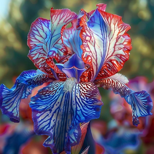Blue flame-Rare Iris Bulbs⚜️