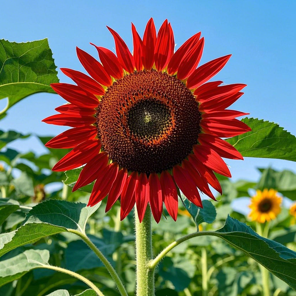 'Sunlight Giant' Sunflower Seeds - Red