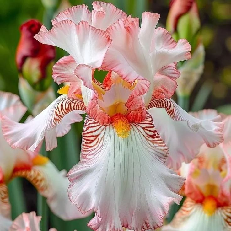 Fiery Phoenix-Rare Iris Bulbs⚜️