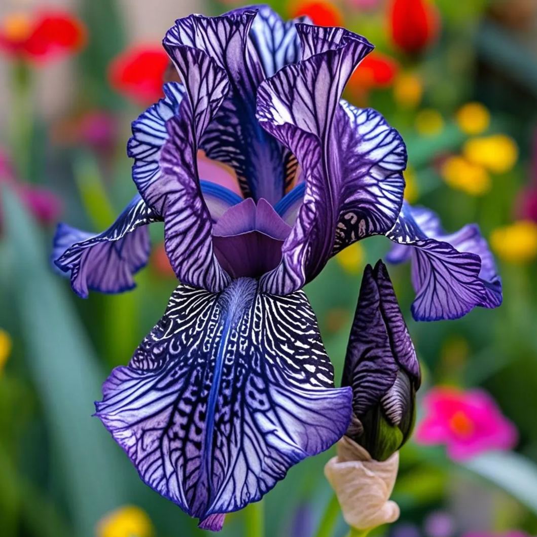 Black Starry Night-Rare Iris Bulbs⚜️