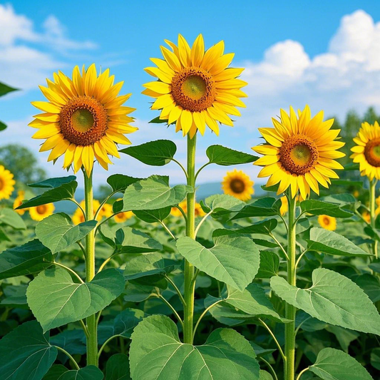 'Sunlight Giant' Sunflower Seeds - Yellow