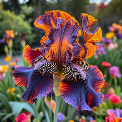 Fiery Phoenix-Rare Iris Bulbs⚜️